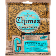 Chimes Ginger Chews Peppermint 141.8 g