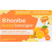 Honibe Honey Lozenges Orange 10 Lozenges