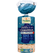 Priméal Camargue Rice Cakes Salt Free 130 g