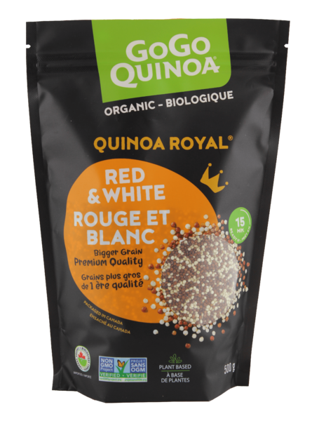 GoGo Quinoa Quinoa Royal Rouge et Blanc Biologique 500 g
