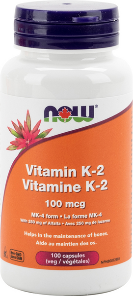 Vitamine K2 100Mcg 100Vcaps