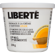 Liberté Light Cream Cheese Spread 15% M.F. 250 g