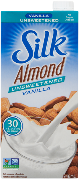 Silk Fortified Almond Beverage Unsweetened Vanilla 946 ml