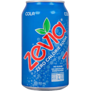 Zevia Zero Calorie Soda Cola 355 ml