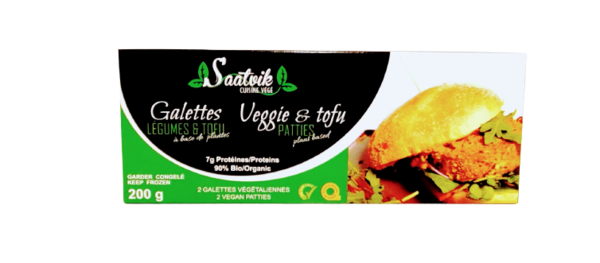 Saatvik Galettes légumes & tofu