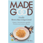 Made Good Brown Rice Crisps Cereal Vanilla 284 g