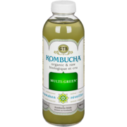 GT's Kombucha Multi-Green Boisson au Kombucha Biologique et Cru 480 ml