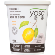 Yoso Coconut Yogurt Alternative Lemon 440 g