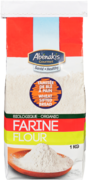 Abénakis Gourmet Flour Wheat Sifted Bread Organic 1 kg