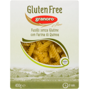 Granoro Fusilli Gluten Free Pasta with Quinoa Flour 400 g