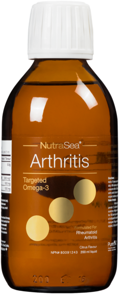 NutraSea Arthrite Liquide Saveur d'Agrumes 200 ml