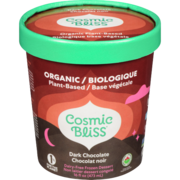 Cosmic Bliss crème glacée base végétale Chocolat Noir Bio