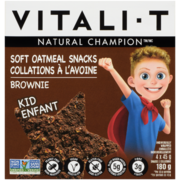 Vitali-T Soft Oatmeal Snacks Brownie Kid 4 Snacks x 45 g (180 g)