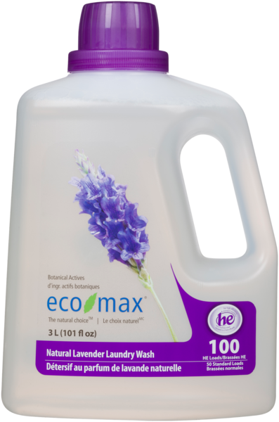 EcoMax Detergent A Lessive A La Lavande 3L