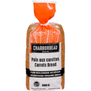 Charbonneau Pain aux Carottes biologiques 500 g