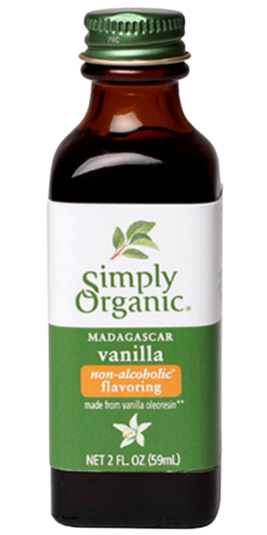 Simply Organic Extrait de vanille bio  (sans alcool)
