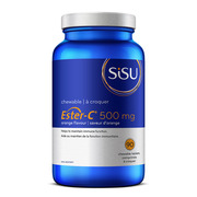 Sisu Ester-C 500 mg à croquer, orange