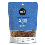 Elan Organic Raw Almonds 200G