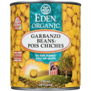 Eden Garbanzo Beans Organic 796 ml