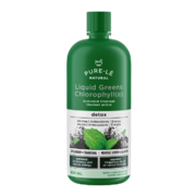 Pure-Le Liquid Greens Chlorophylle Menthe verte + Charbon actif