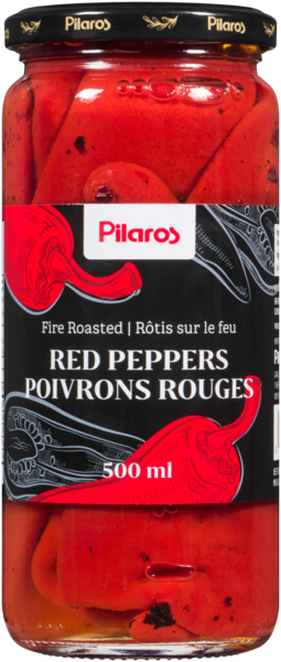 Pilaros Poivrons Rouges Rôtis sur le Feu 500 ml