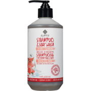 Alaffia Shampoo & Body Wash Babies & Kids Coconut Strawberry All Skin & Hair Types 475 ml