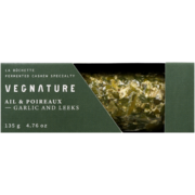 VegNature Fermented Cashew Specialty Garlic and Leeks 135 g