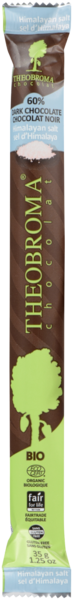 Theobroma Chocolat 60% Chocolat Noir Sel d'Himalaya 35 g