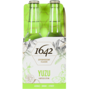 1642 Sparkling Beverage Yuzu 4 Bottles x 275 ml