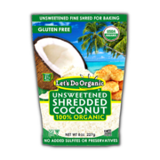 Let's Do Organic Unsweetened Shredded Coconut 250g