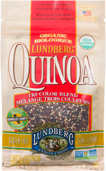 Lundberg Quinoa Biologique Mélange Trois Couleurs 454 g
