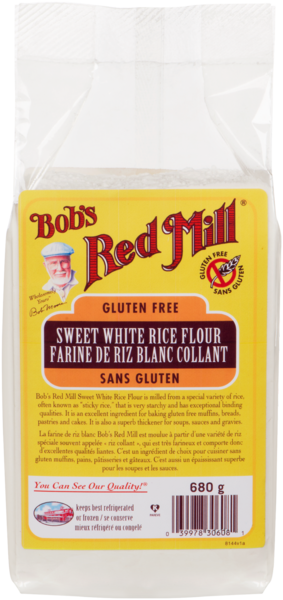 Bob's Red Mill Farine de Riz Blanc Collant Sans Gluten 680 g