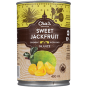 Cha's Organics Sweet Jackfruit in Juice Organic 400 ml
