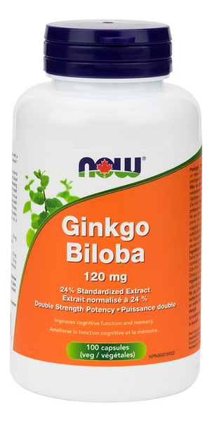 Ginkgo Biloba 120Mg 100Vcaps
