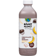 Happy Planet Smoothie Protéiné Chocolat et Banane 900 ml