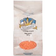 Milanaise Organic Red Lentils 500 g