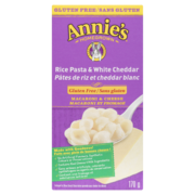 Annies - Glutenfree Rice Pasta And White Cheddar