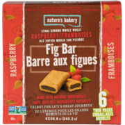 Nature's Bakery Barres aux Figues Framboises 6 Emballages Doubles x 57 g (340 g)