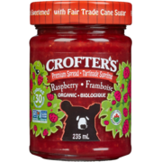 Crofter's Premium Spread Organic Raspberry 235 ml