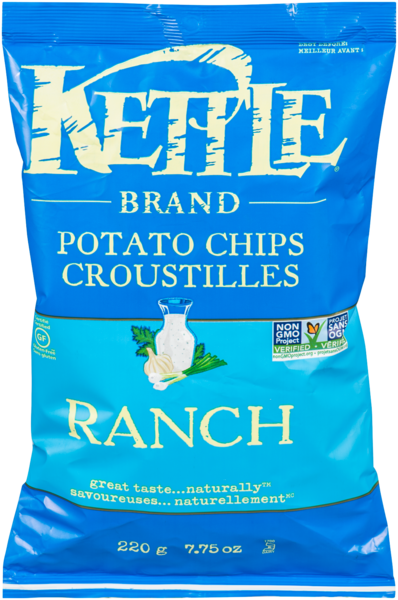 Kettle Brand Croustilles Ranch 220 g