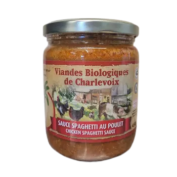 Charlevoix Bio  Sauce Spaghetti Au Poulet