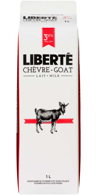 Liberté Chèvre lait de chèvre 3,25%