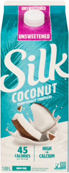 Silk Fortified Coconut Beverage Unsweetened 1.89 L