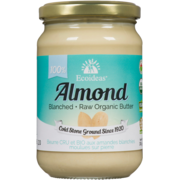 Ecoideas Raw Organic Butter Blanched Almond 300 g