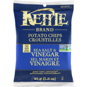 Kettle Brand Croustilles Sel Marin et Vinaigre 45 g