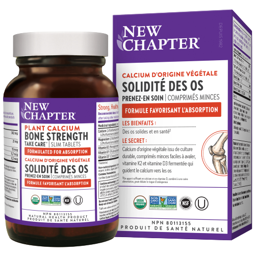 New Chapter Solidité des os prenez-en soin