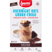 Yumi Organics Overnight Oats Dark Choco 6 Packets 330 g