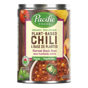 Pacific Foods Chili à base de plantes aux haricots noirs