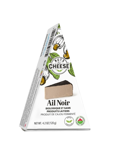 Nuts for Cheese  Ail Noir Cajou Fermentée  biologiques