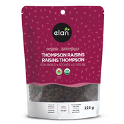 Elan Organic Sun-dried Thompson Raisins 225G